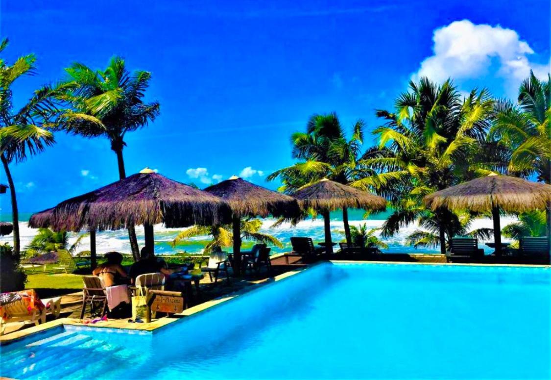 Pousada Luar Da Praia Imbassai Ngoại thất bức ảnh